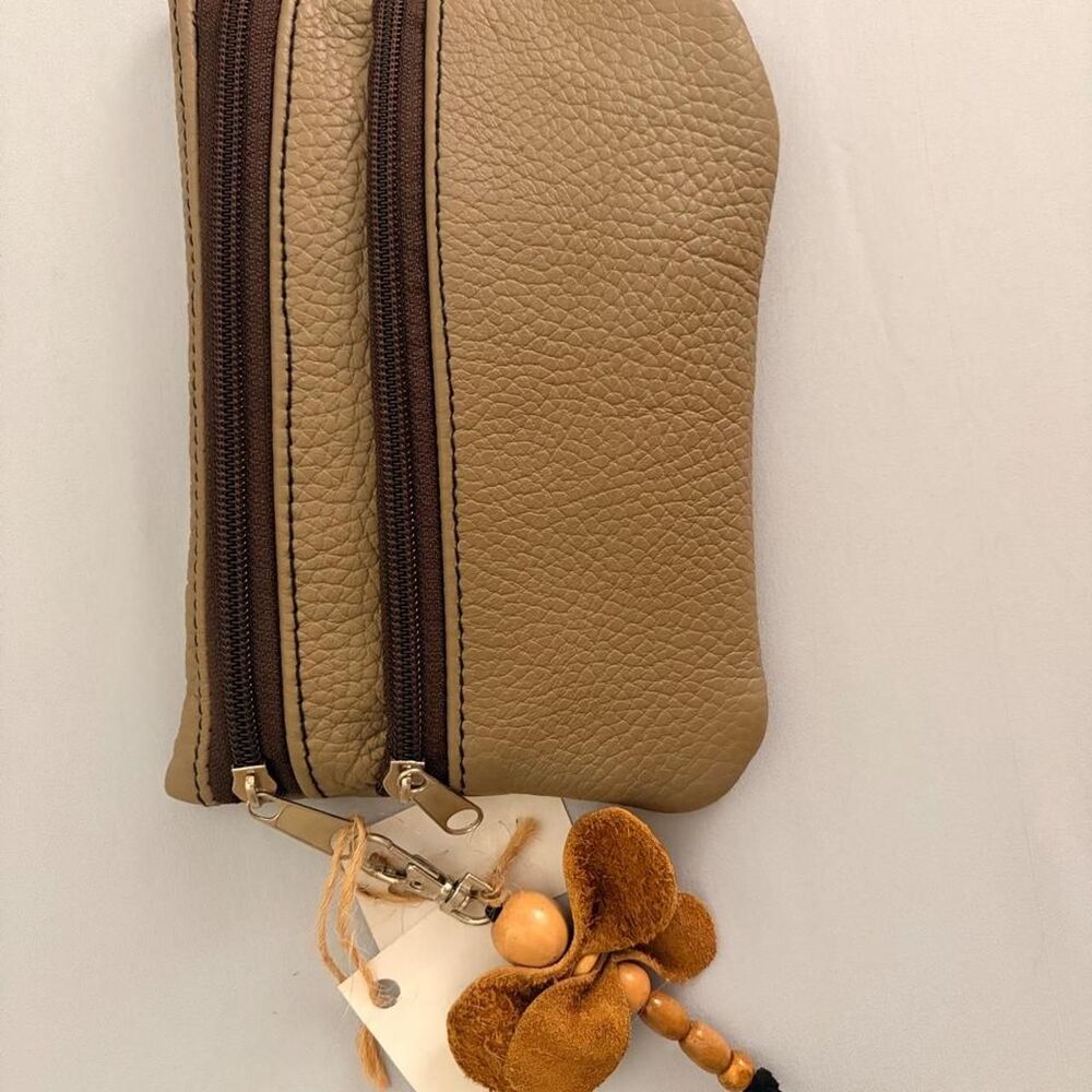 Tan Leather purse